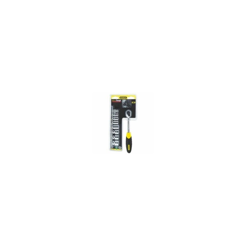 CRICCH.MICROTOUGH 1/4"+ 9 BUSSOLE 0-94-610 STANLEY CRICCH.MICROTOUGH 1/4"+ 9 BUSSOLE 0-94-610 STANLEY