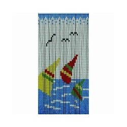 RIDEAU DE PLAQUE À VOILE PVC 120x230 F 44 VETTE 01043