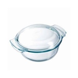 CASSERUOLA TONDA C/COP.FACILE l 1.00 PYREX