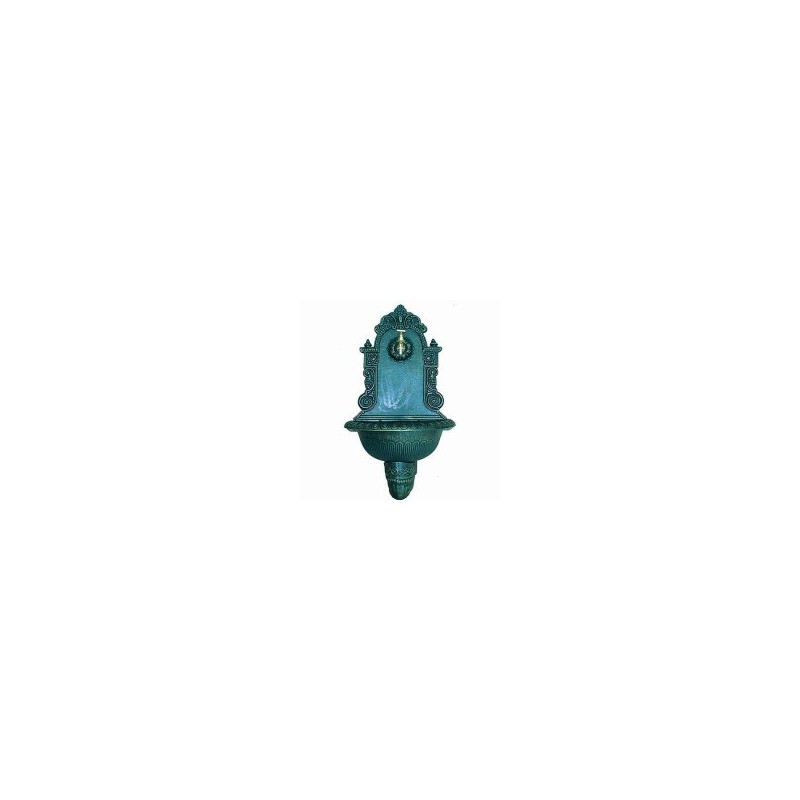 FONTANA MURALE GHISA VERDE ANTICO VETTE 00799 FONTANA MURALE GHISA VERDE ANTICO VETTE 00799