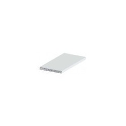 PVC PLAT mm 24x3.0 h.100 BLANC