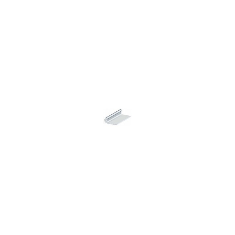 PVC UNGHIETTA mm 20x17 h.100 BIANCO PVC UNGHIETTA mm 20x17 h.100 BIANCO