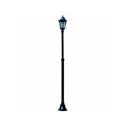 LAMPIONE BERLINO 1 LUCE 214 NERO SYNTESY 00514