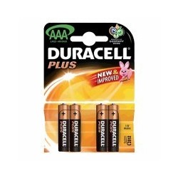 PILA PLUS MINISTILO Pz.4 MN2400 DURACELL