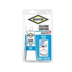 SILICONE SANITARI BIANCO ml 60 BOSTIK