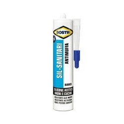 SILICONE SANITARI TRASPARENTE ml 280 BOSTIK