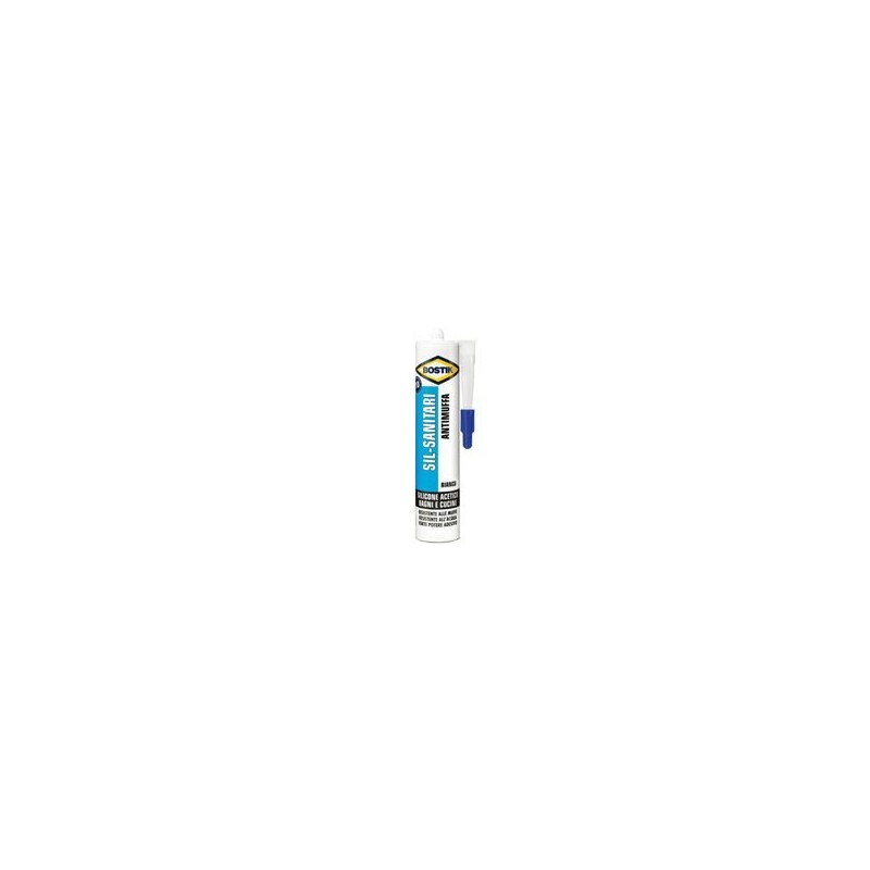 SILICONE SANITARI BIANCO ml 280 BOSTIK SILICONE SANITARI BIANCO ml 280 BOSTIK