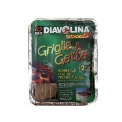 GRIGLIA & GETTA cm 30x18 h 7 DIAVOLINA