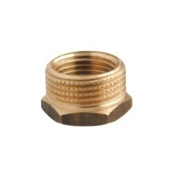 RIDUZIONE ESAGONALE OTTONE M1/2" -F3/8" A5600