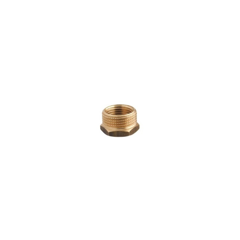 RIDUZIONE ESAGONALE OTTONE M3/4" -F1/2" A5600