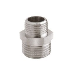 NIPPLO RIDOTTO OTTONE CR M1/4"-M3/8" A5200