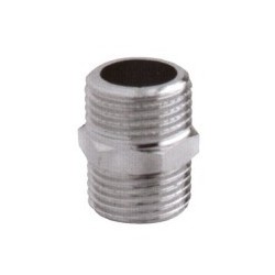 NIPPLO OTTONE CROMATO MM 1/2" A5300