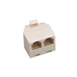 ADATTATORE TELEFONO PLUG 6/4 1 SP + 2 PR 22350 FME