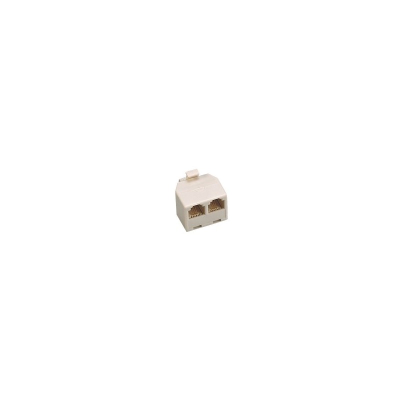 ADATTATORE TELEFONO PLUG 6/4 1 SP + 2 PR 22350 FME