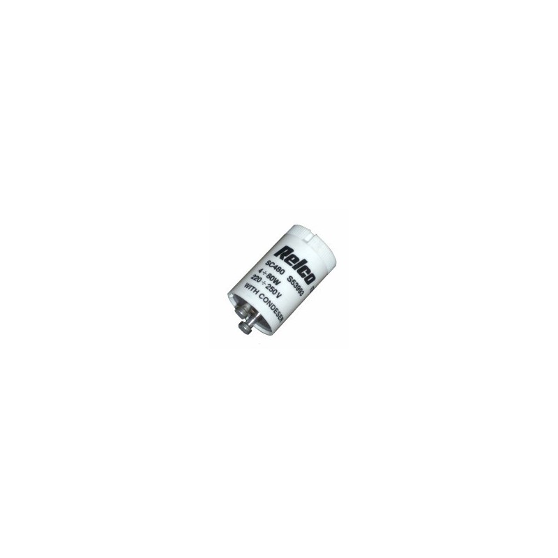 STARTER LAMPADE FLUORESCENTI W4/80 RELCO STARTER LAMPADE FLUORESCENTI W4/80 RELCO