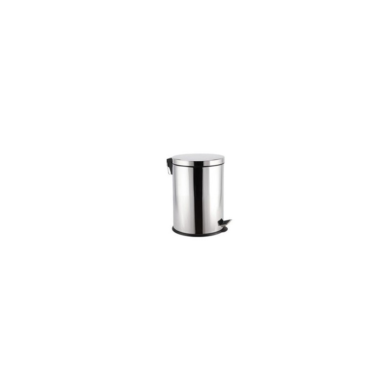 POUBELLE PÉDALE INOX l 5 LADYDOC 05457 POUBELLE PÉDALE INOX l 5 LADYDOC 05457