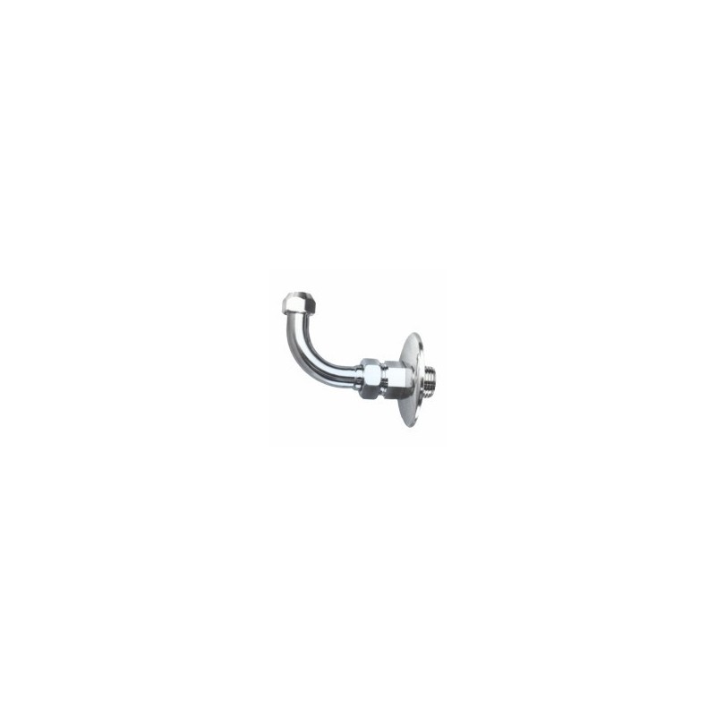 CURVETTA SOTTOLAVABO RAME CROMATO 1/2" FISSA GEMAC CURVETTA SOTTOLAVABO RAME CROMATO 1/2" FISSA GEMAC