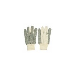 GUANTI COTONE PUNTINATI BEIGE 10 GEMAC