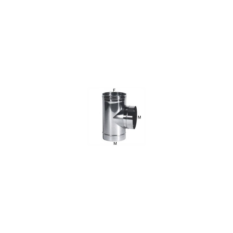 GOMITO T INOX 12 LATERALE M MARAL GOMITO T INOX 12 LATERALE M MARAL
