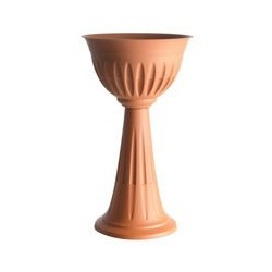 POT ALBA FLUTE COLONNE CUIVRE 43 h.74.5 BAMA