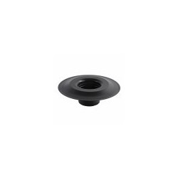 ROSONE ACCIAIO 8 NERO INCASTRO 2MM PELLET ALA