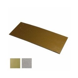 TARGHETTA JPG 08-406 M 50x20 ORO Pz.10 SILCA