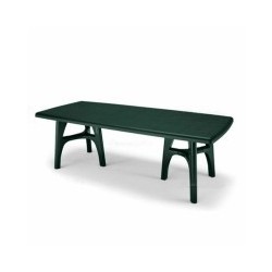 TAVOLO RESINA PRESIDENT VERDE 220x 95 972 SCAB