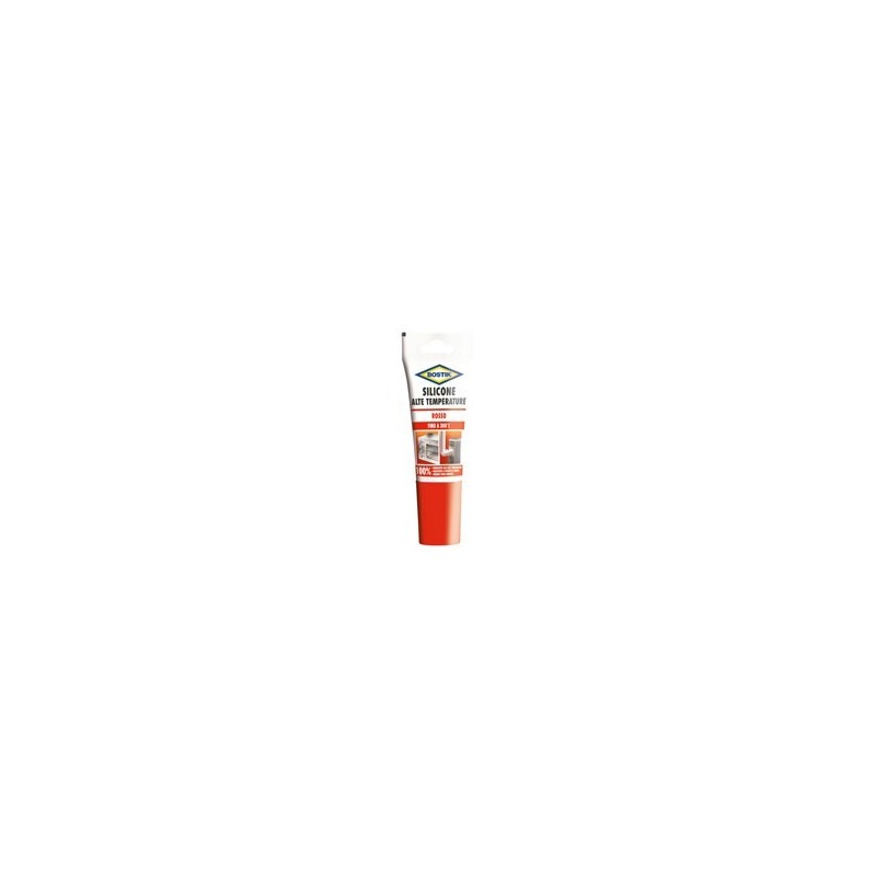 SILICONE ALTA TEMPERATURA ROSSO ml 60 BOSTIK