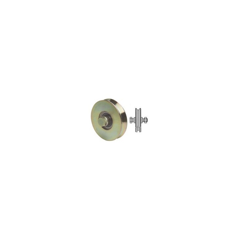 RUOTA CANCELLI GOLA V 90 300 FC RUOTA CANCELLI GOLA V 90 300 FC