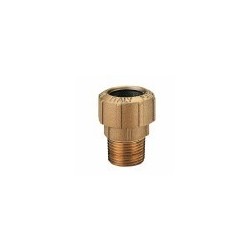 RACCORDO PRESSIONE OTTONE M 1" mm 32