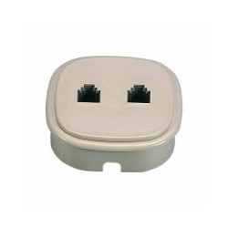 PRESA TELEFONO PLUG 2x6/4 GEMAC