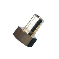 RACCORDO OTTONE SEMPLICE F 1/2" mm 15