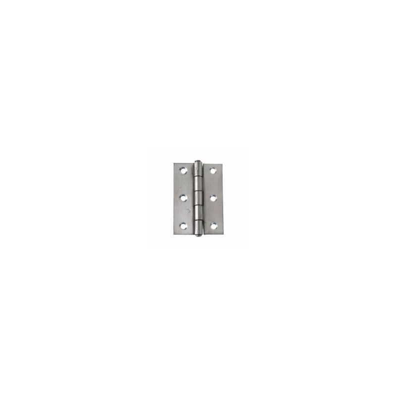 CERNIERA PESANTE SPINA FISSA INOX 85x60 CERNIERA PESANTE SPINA FISSA INOX 85x60