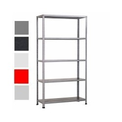 ÉTAGÈRE KIT 100x40 h 185 GRIS GRIMA