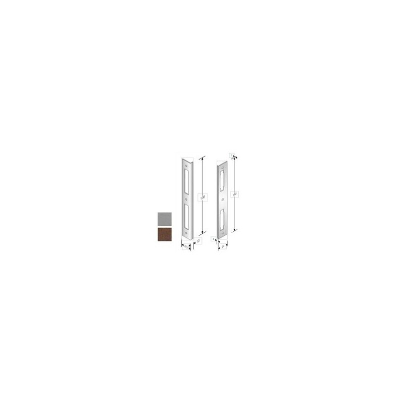 INCONTRO SERRATURE PATENT BQ 8x70 BRONZATO GB INCONTRO SERRATURE PATENT BQ 8x70 BRONZATO GB