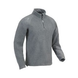 MICROPILE ZIP CORTA GRIGIO L MONVISO ISSA