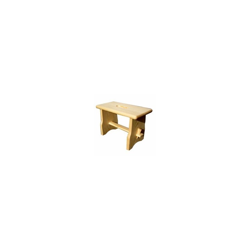 TABOURET BASSE BOIS 16x30 h 20