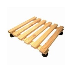 SPOSTAVASO RUOTE QUADRO LEGNO 45x45