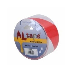 NASTRO SEGNALETICA ADESIVO B/R m 33 ALTAPE 06553