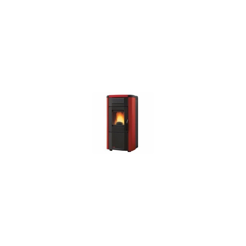 STUFA PELLET VIVIANA PLUS BORDEAUX EXTRAFLAME STUFA PELLET VIVIANA PLUS BORDEAUX EXTRAFLAME