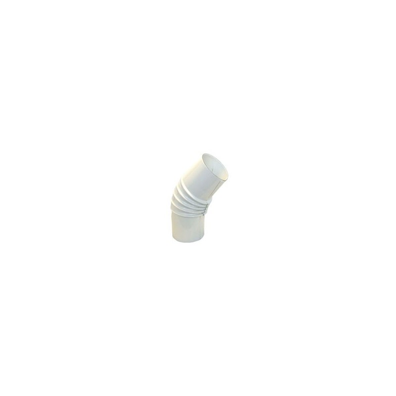 GOMITO SMALTATO APERTO 45^ 13 BIANCO ALA GOMITO SMALTATO APERTO 45^ 13 BIANCO ALA