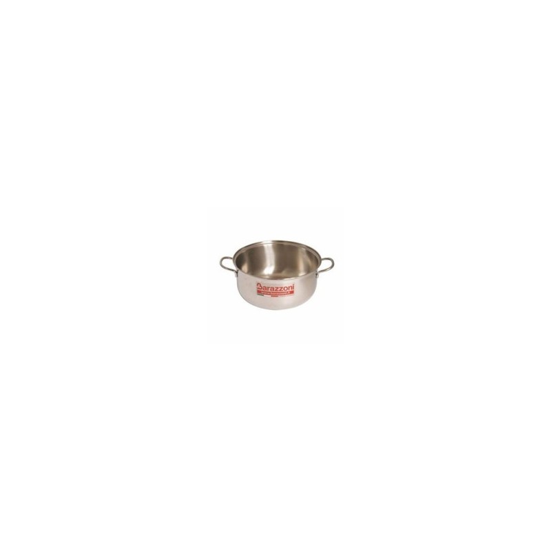 CASSERUOLA INOX 2 MANICI cm 26 BONITA BARAZZONI CASSERUOLA INOX 2 MANICI cm 26 BONITA BARAZZONI