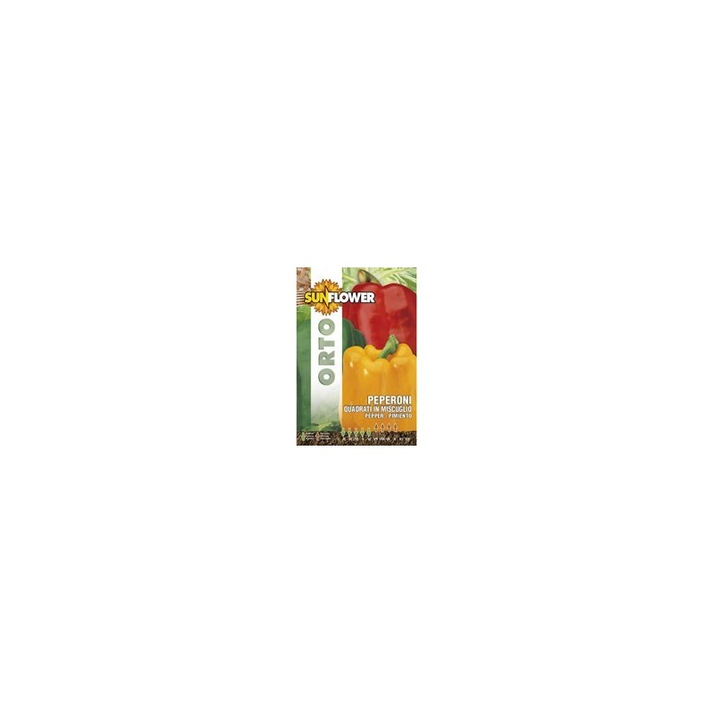 SEMENTI MISTICANZA PEPERONI SUNFLOWER SEMENTI MISTICANZA PEPERONI SUNFLOWER