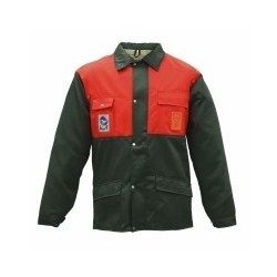 GIACCA COTONE HEAVY ANTISEGA VERDE/ARANCIO 46/48