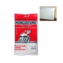 COPRITERMO ESTENSIBILE BIANCO cm 30/ 50 MANGIAFUMO