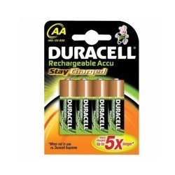 PILA STAYCHARGED STILO mAh 2400 Pz.4 DURACELL