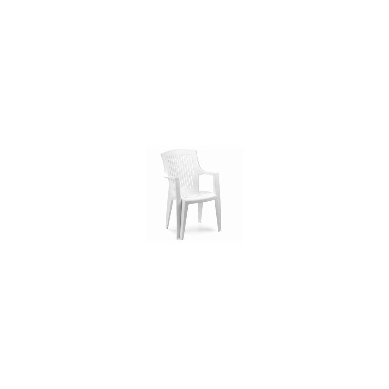 FAUTEUIL RESINE MONOBLOC .ARPA HAUTE BLANCHE PROGARDEN