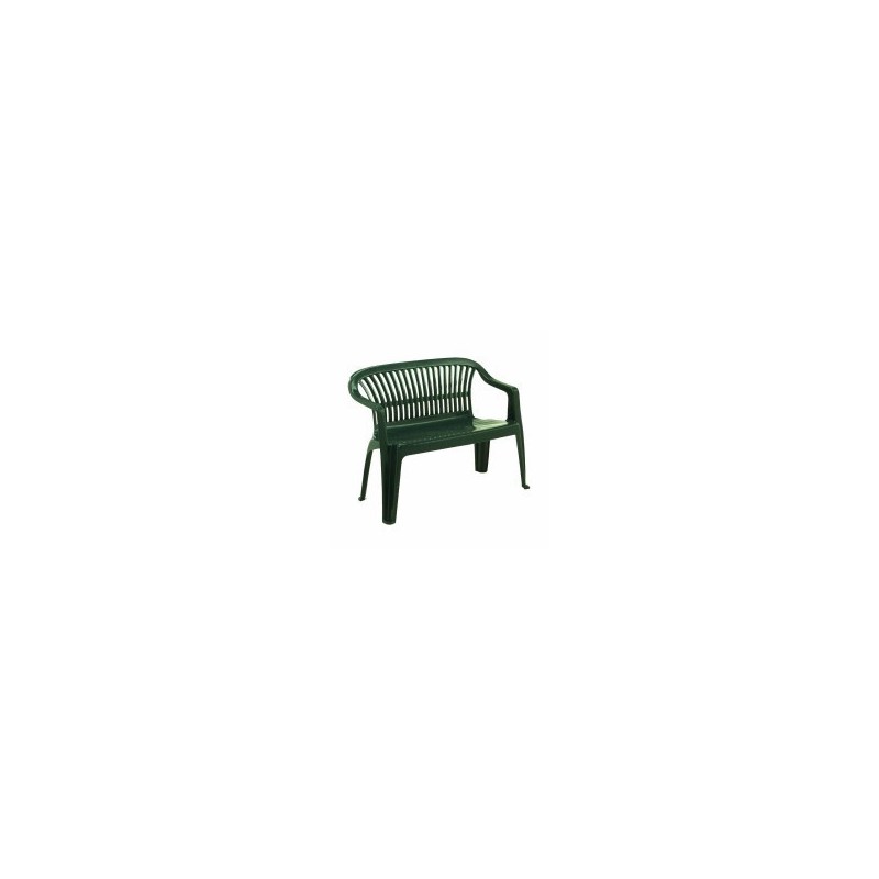 BANC RÉSINE DIVA VERTE PROGARDEN cm 114x55 h 82 verte