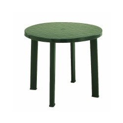 TABLE DE RÉSINE RONDE VERT 90 PROGARDEN