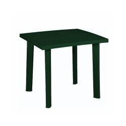 TAVOLO RESINA FIOCCO VERDE 80x75 PROGARDEN